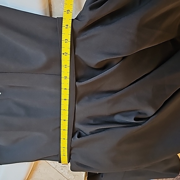 IEENA for Mac Duggal Fit & Flare Cocktail Black Dress 8 - Picture 9 of 9